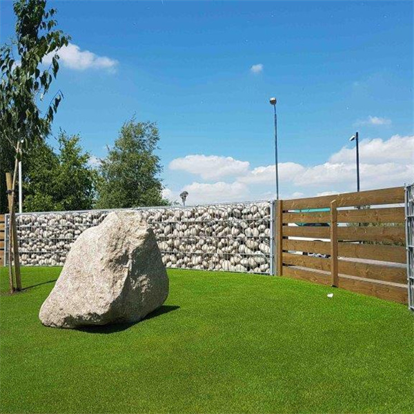 galfan decorative welded gabion For garden wall