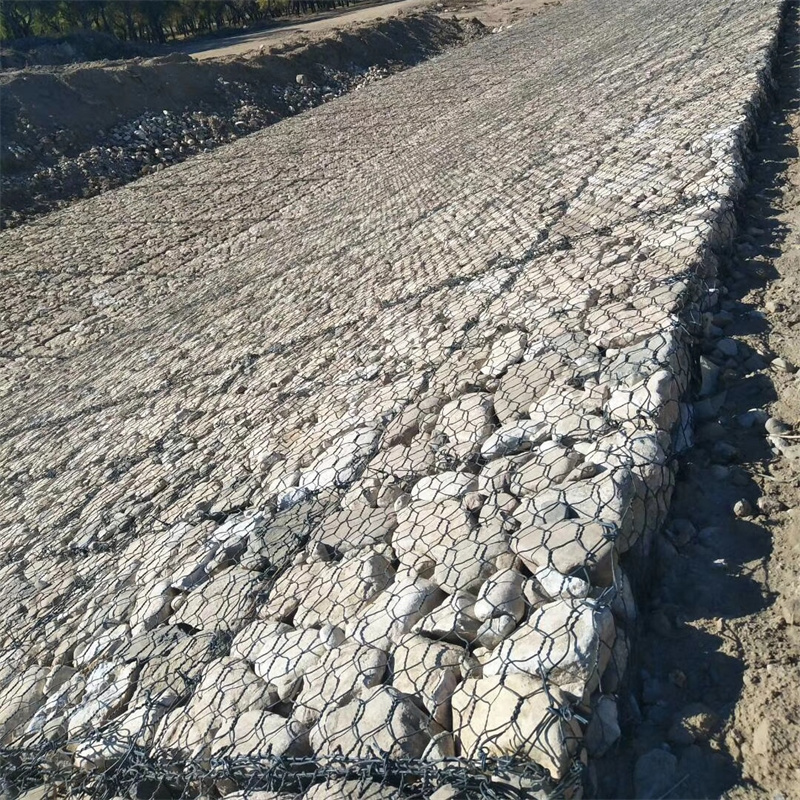 Stone Cage Rockfall Protection Stone Gabion Mesh
