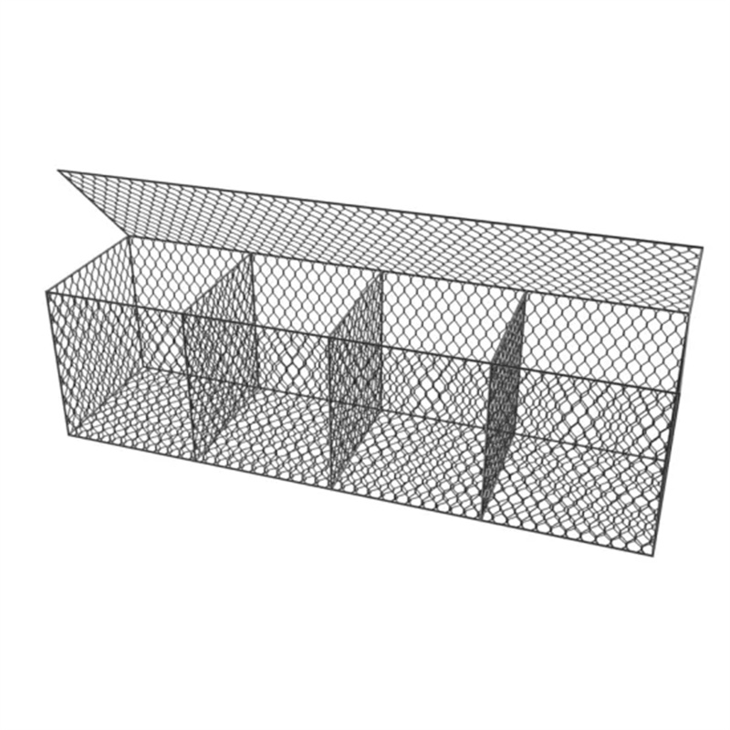 Gabion 4X1X1m/2.7mm Diameter Gabion Wire Mesh