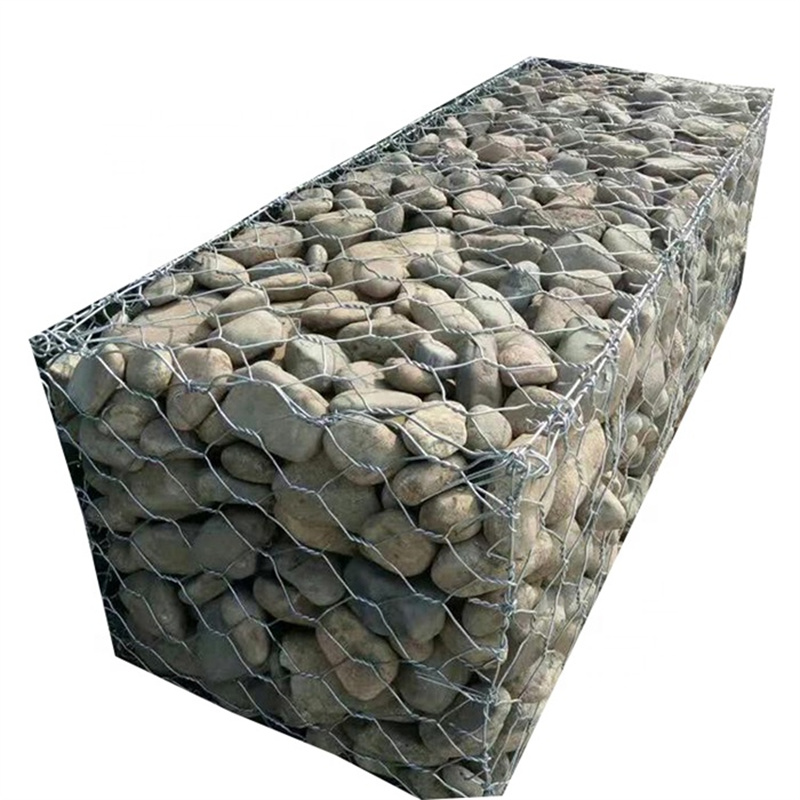 3.8mm Edge Wire Gabions/1X1X4m 1X1X5m Gabion/2.9mm Gabion Cages for Construction Wall