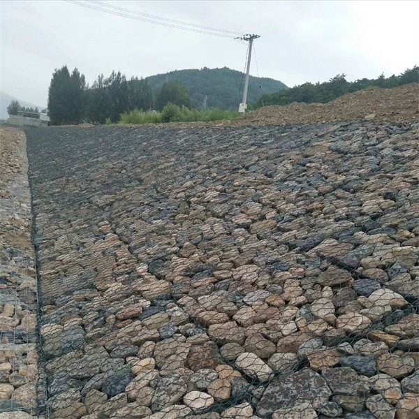 Green terramesh Gabion Retaining Wall