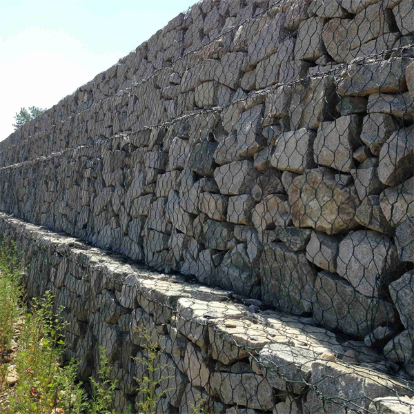 PVC Coated Gabion Wall For Stones