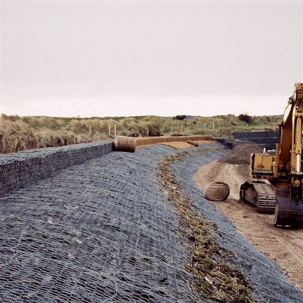 Factory Galvanized Gabion Wire Mesh  For Stone Gabion Retaining Wall