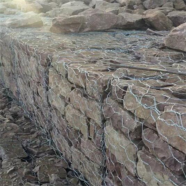 Hot dipped galvanized retaining wall river protect gabion box