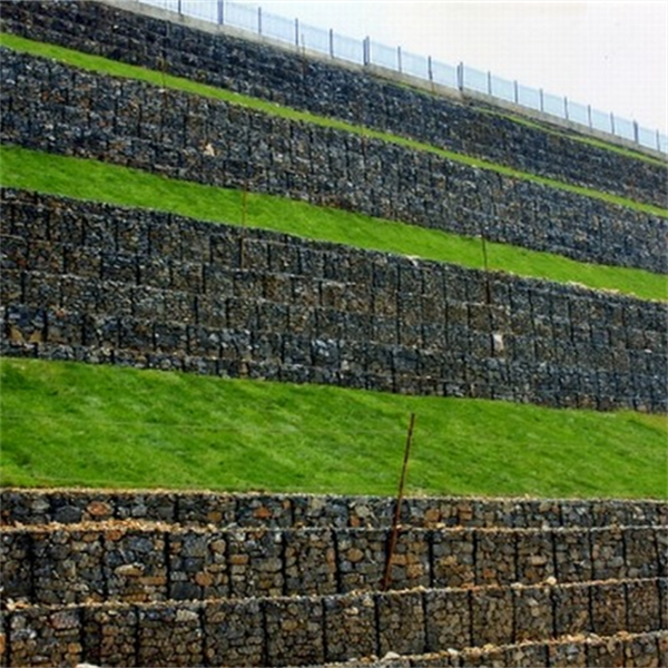 Heavy Zinc Coated Galvanized Gabion Basket Rock Wall