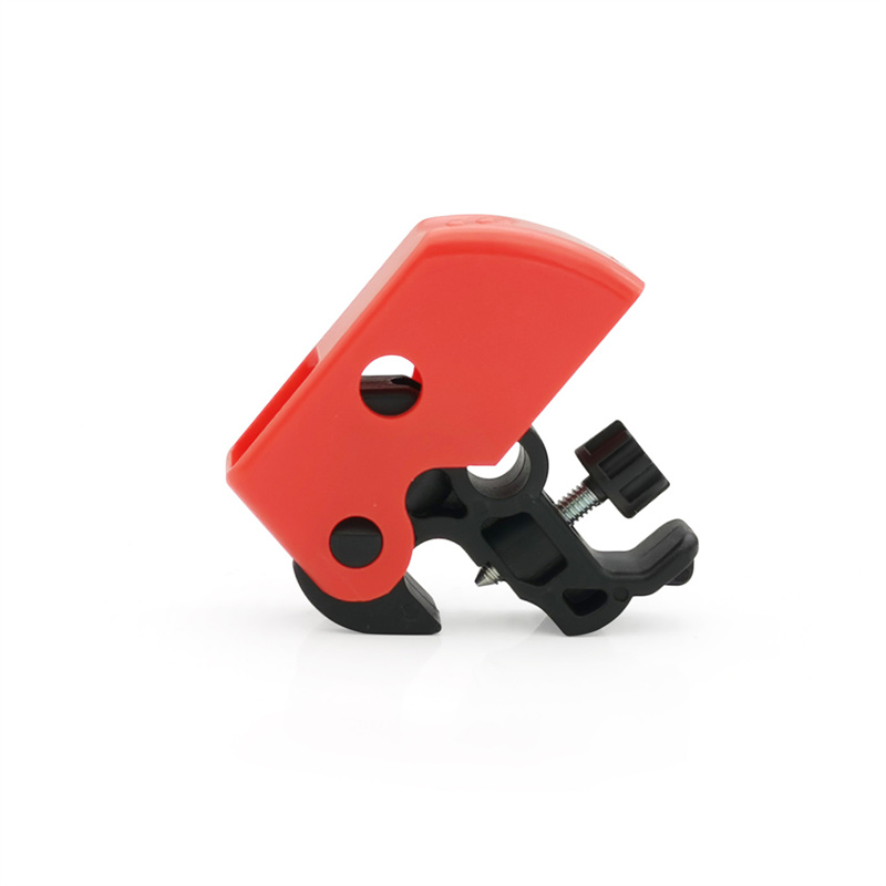 Tie-Bar Toggles Grip Circuit Breaker Lockout For Locking Out Multi-Pole Breakers