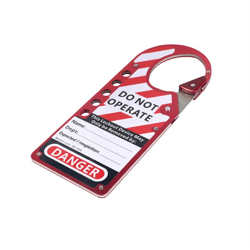 Red Writable Labeled Snap-On Alum...