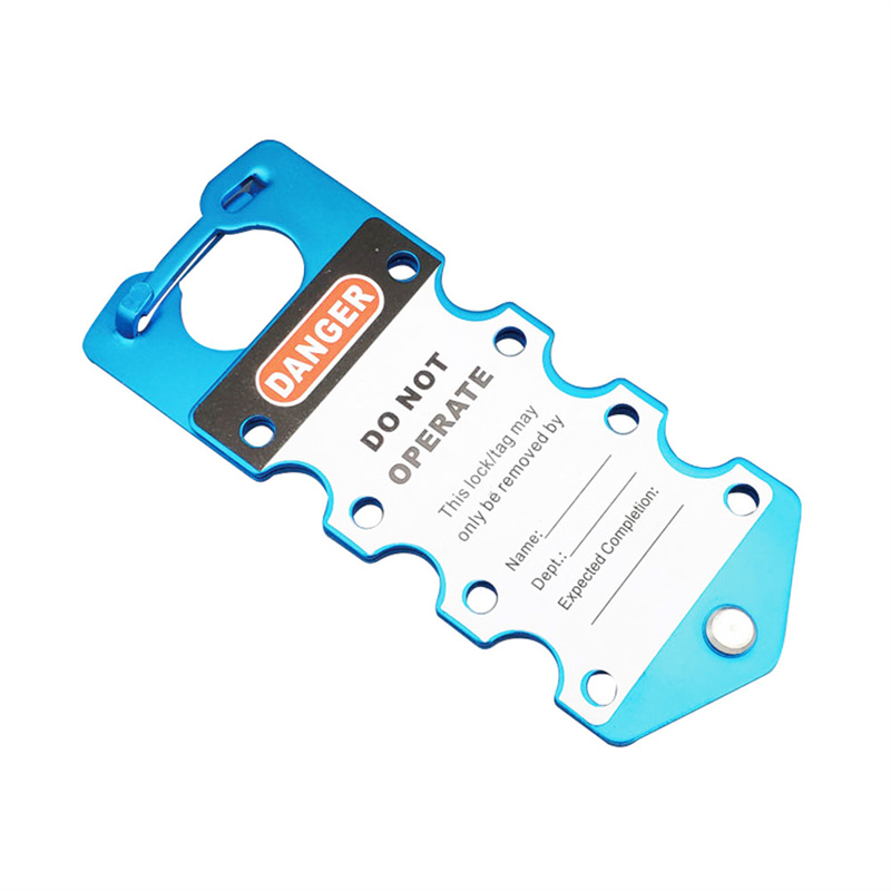 Aluminum Snap-On Lockout Hasp 8 L...