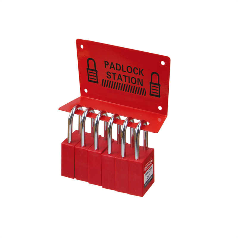 Wallmounted Group Lockout Padlock...