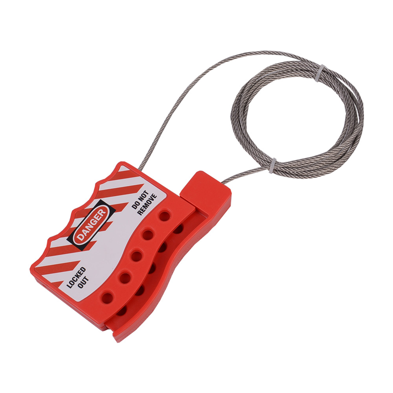 Safety Padlock Cable Lockout Red ...