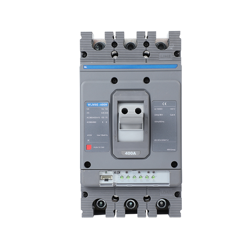 MCCB circuit breaker WLM8E-400H-3300 3 poles circuit breaker electronic circuit breaker mccb in electrical