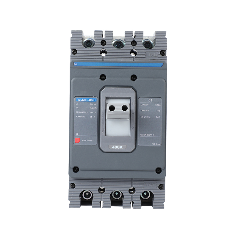 Pemutus litar MCCB WLM8-400H-3300 WLM8-400-3300 3P 400A 400 amp pemutus litar pelepasan magnet terma mccb 3 kutub pemutus litar