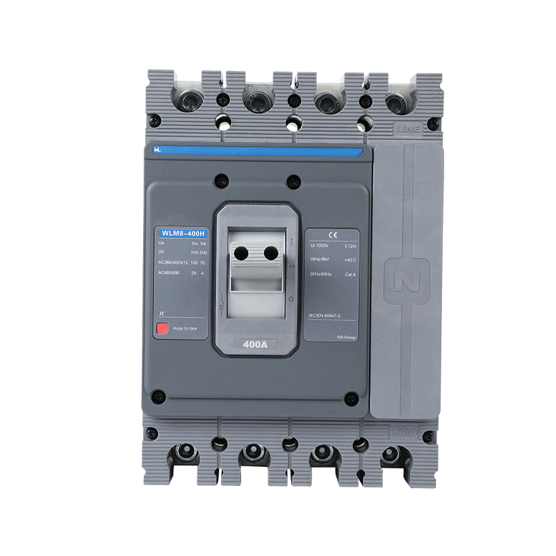 Pemutus litar MCCB WLM8-400H-4300 WLM8-400-4300 4P 400A 400 amp pemutus litar pelepasan magnet terma mccb 4 tiang mccb