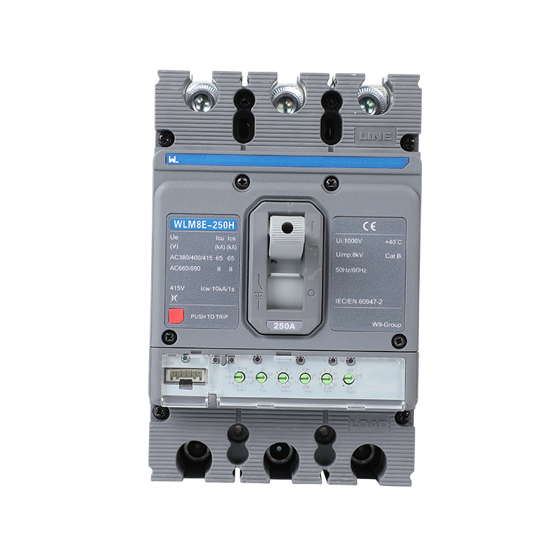 MCCB circuit breaker WLM8E-250H-3300 3P 250A 250 amp circuit breaker electronic circuit breaker