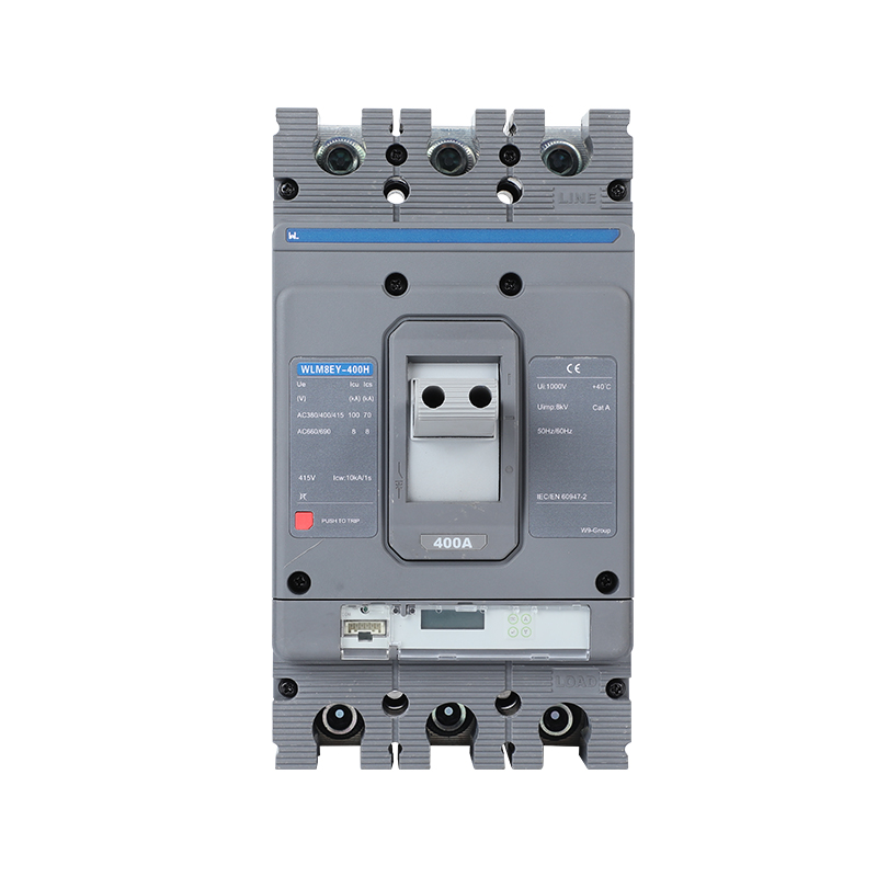 WLM8EY-400H-3300 400 amp circuit breaker 3 poles circuit breaker circuit breaker electric Lcd mccb