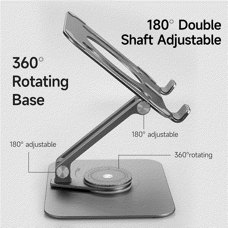 360-Grad rotéierbar Plack sta3mdx