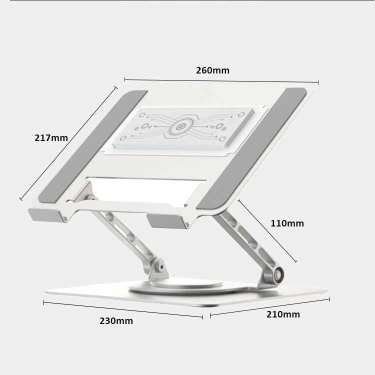 All-aluminum 360-degree rotating cooling laptop stand – nako-customize (4)i69