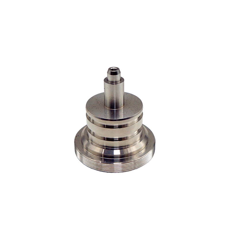 CNC machined stepped metal component