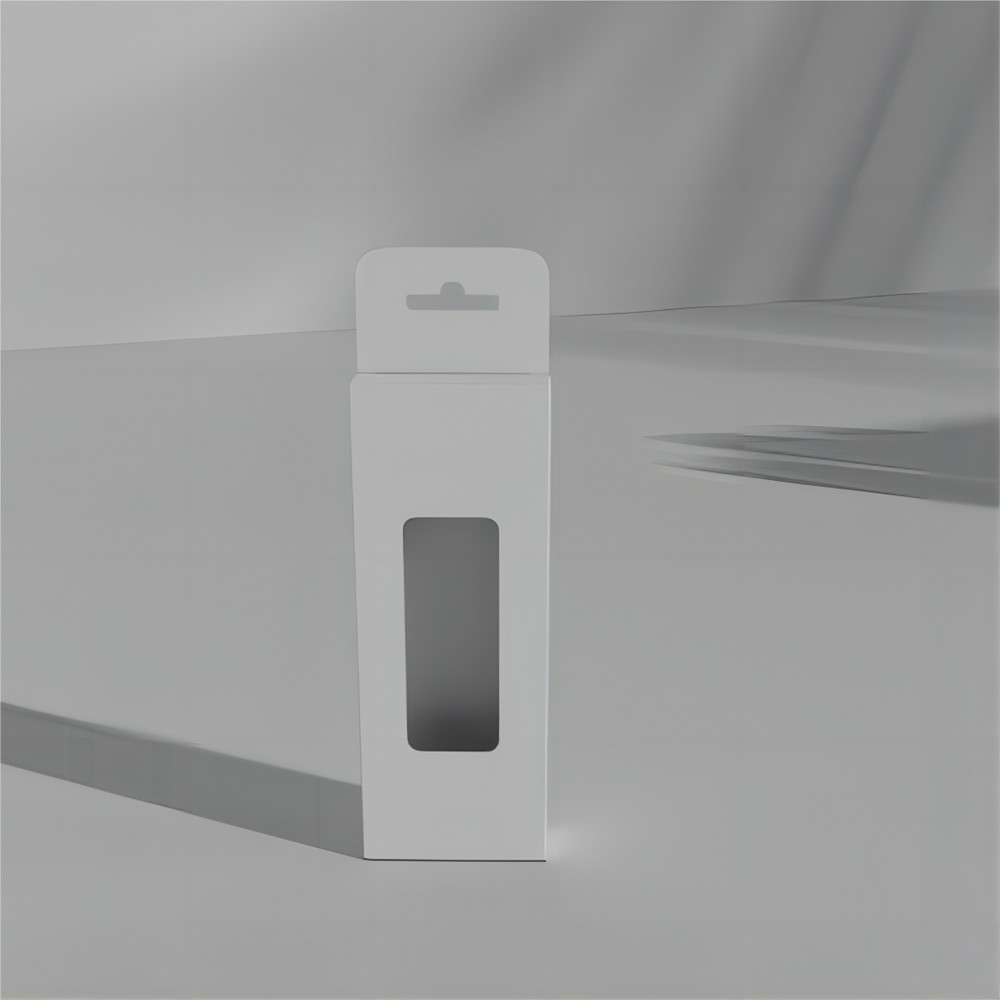 White Minimalist pizza gift Paper Box (7)577