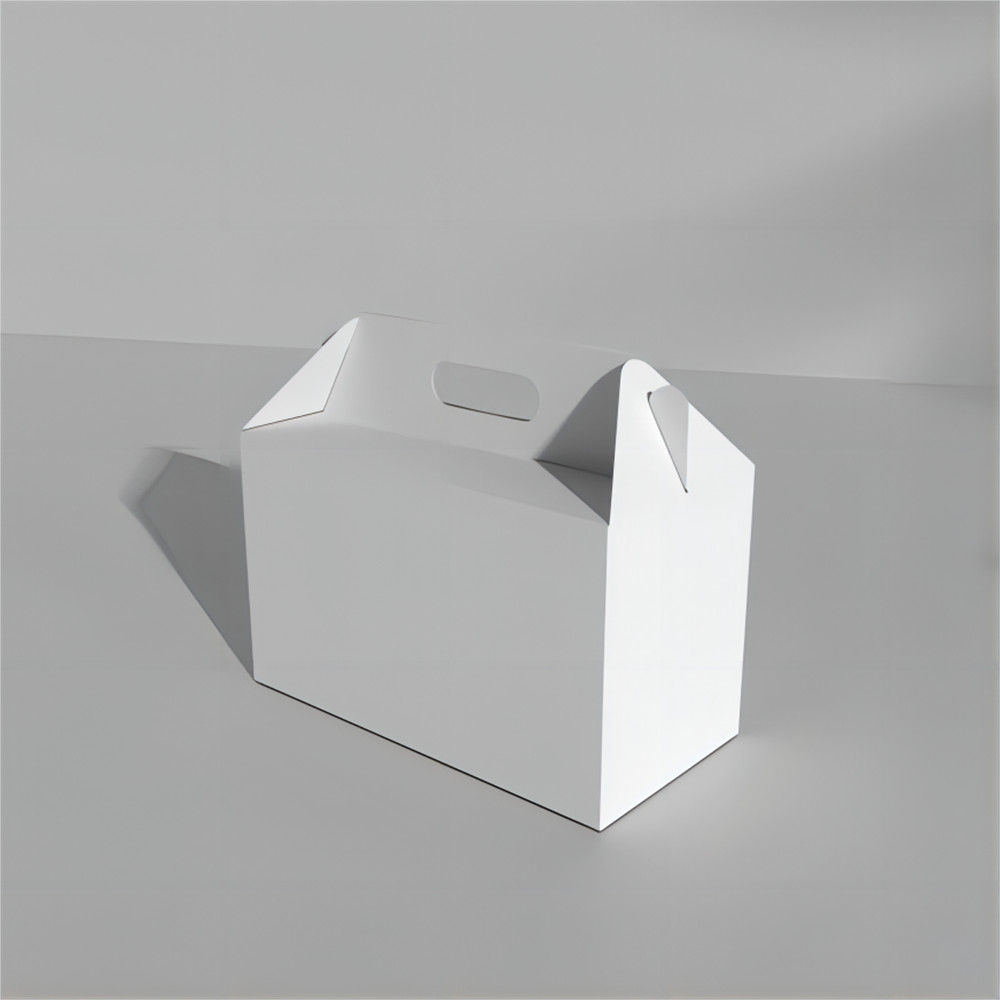 White Minimalist pizza gift Paper Box (8)epc