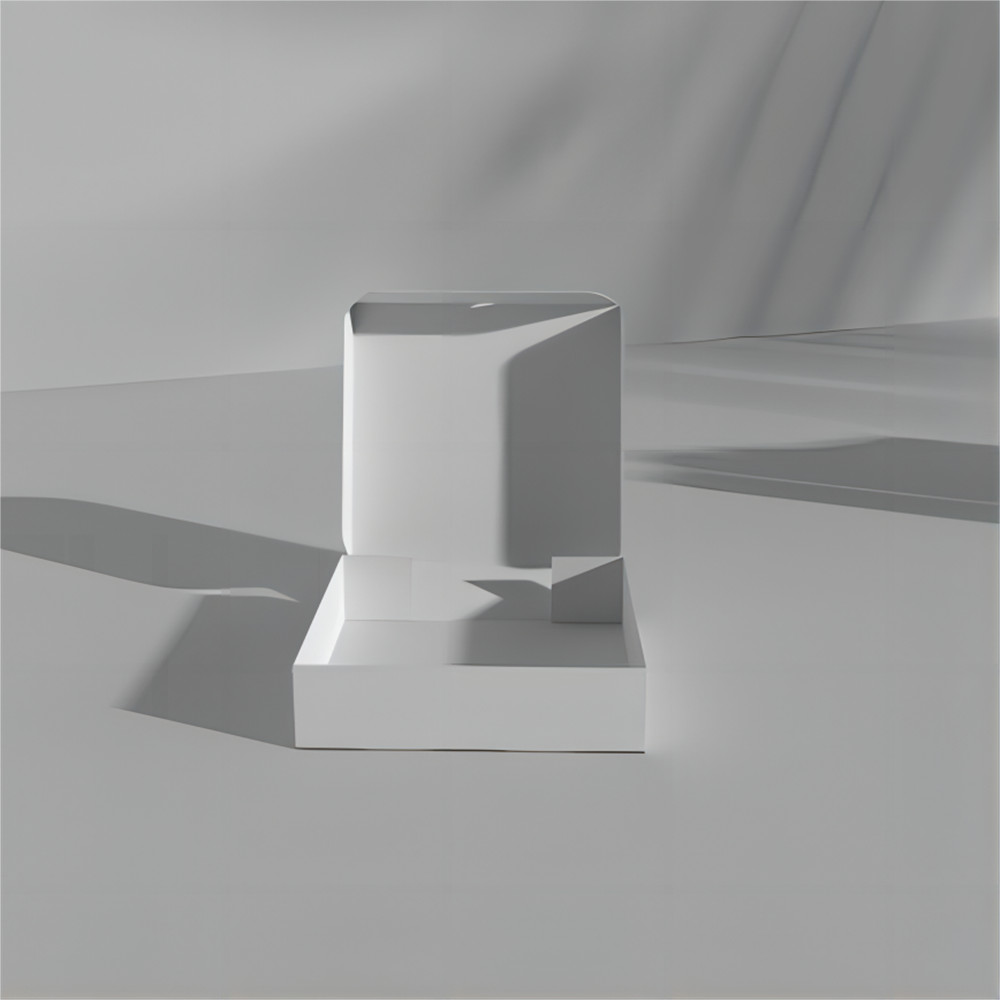 White Minimalist pizza gift Paper Box (9)c0v
