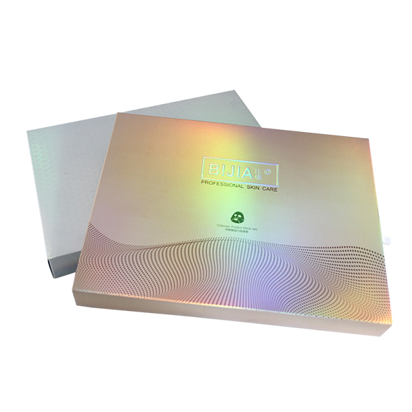 Custom Logo Color Size Gift Boxes Gold and Silver Card For Cosmetic Packaging