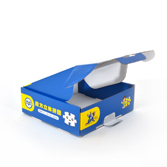 Color Corrugated Carton Paper Box With Window