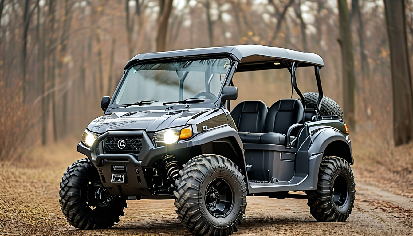 LG2046KB 4-Seat Electric Hunting Cart: Specs & Use Cases