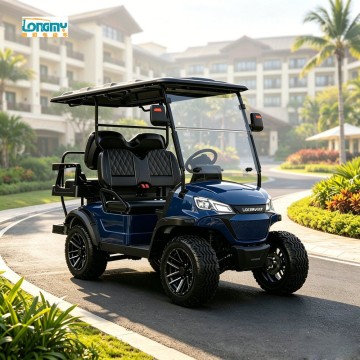 Lithium 2 Plus 2 Seater Electric Golf Hunting Buggy for Hotel Shuttle