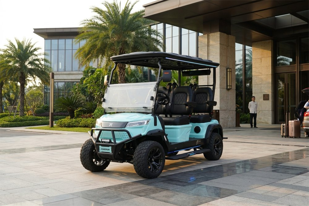 Voiture électrique de golf/chasse à 4 places au lithium, 72 V, 5 kW, à roues relevables (3).jpg
