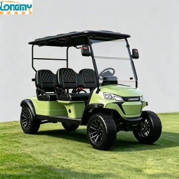 Lithium 4 Seater 72V 5kw Electric Golf Hunting Car Wheel Lifted
