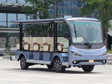 14 Seater Electric Sightseeing Shuttle Bus for Sale