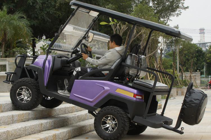Exploring the Maneuvering Mechanism of Golf Carts