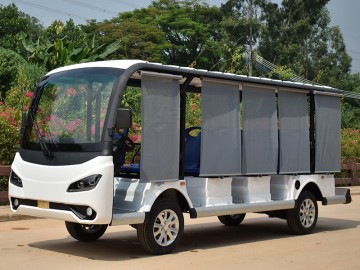 New Energy 14 Seats Electric Sightseeing Buggy
