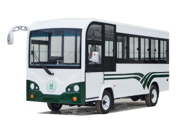New Energy 22 Seats Electric Sightseeing Bus Car With Closed Door