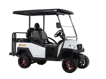 White 4 Seaters Electric Golf Car for Sale