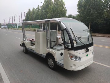 Open Medical Electric Stretcher Ambulance