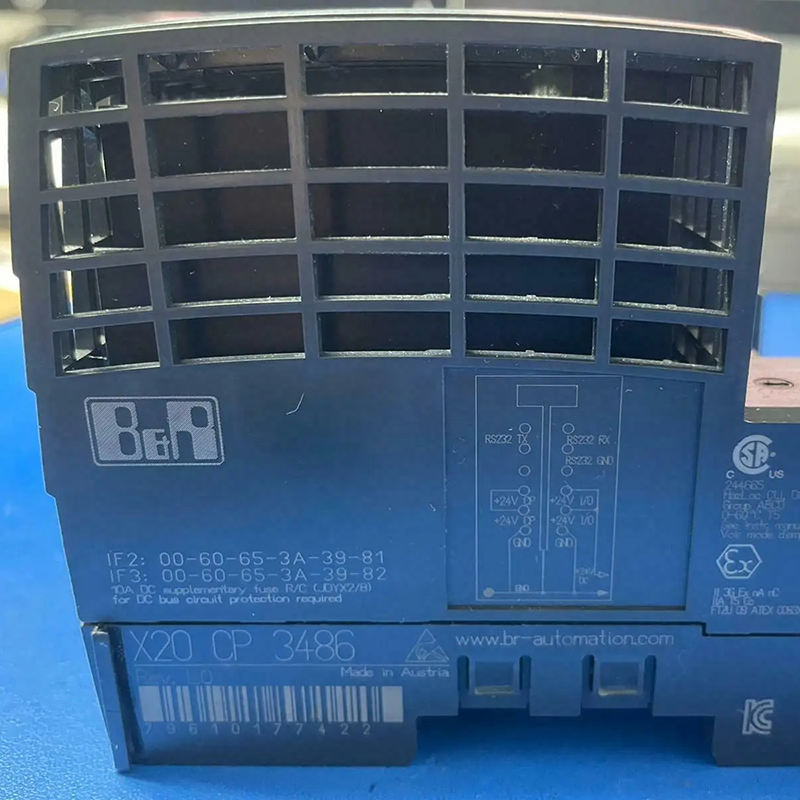 X20 X20CP3486 B&R PLC Module Used (2)tqm
