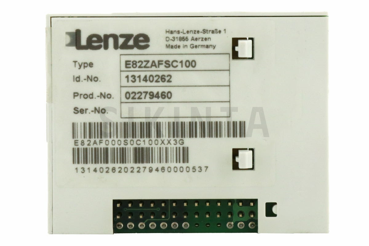 LENZE Inverters 8200-series E82ZAFSC100