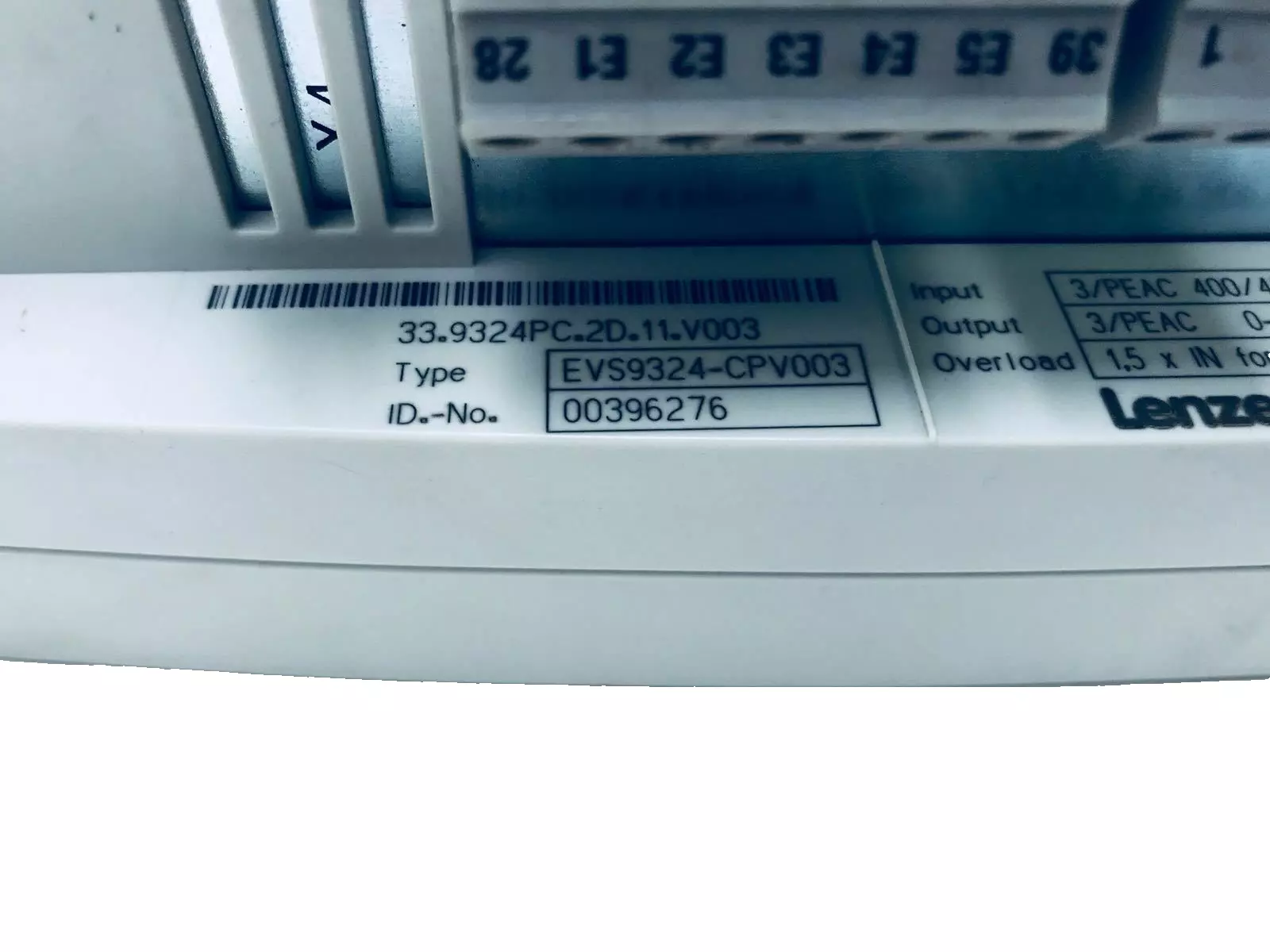 LENZE Inverters 9300-series EVS9324-CPV003
