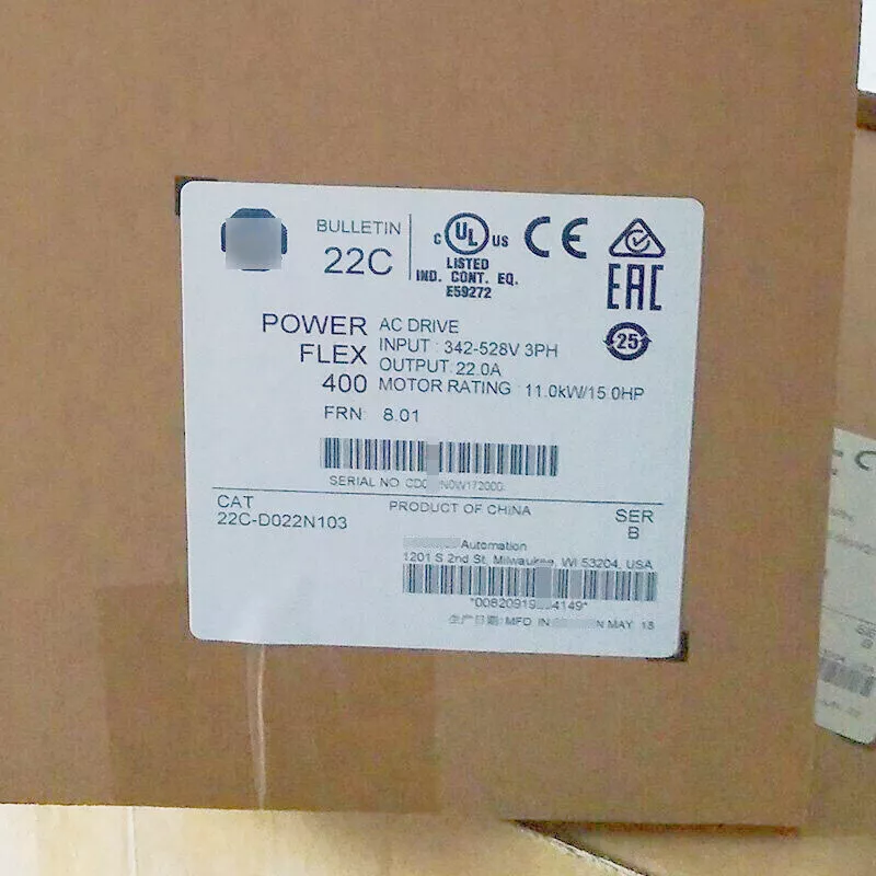 Allen-Bradley Drives PPowerFlex 400 22C-D022N103