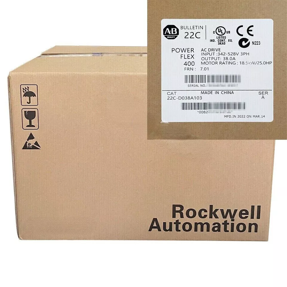 Allen-Bradley Drives PPowerFlex 400 22C-D038A103