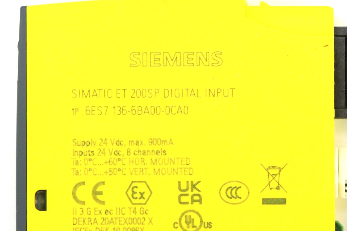 Siemens Distributed I/O Simatic ET200SP 6ES7136-6BA00-0CA0