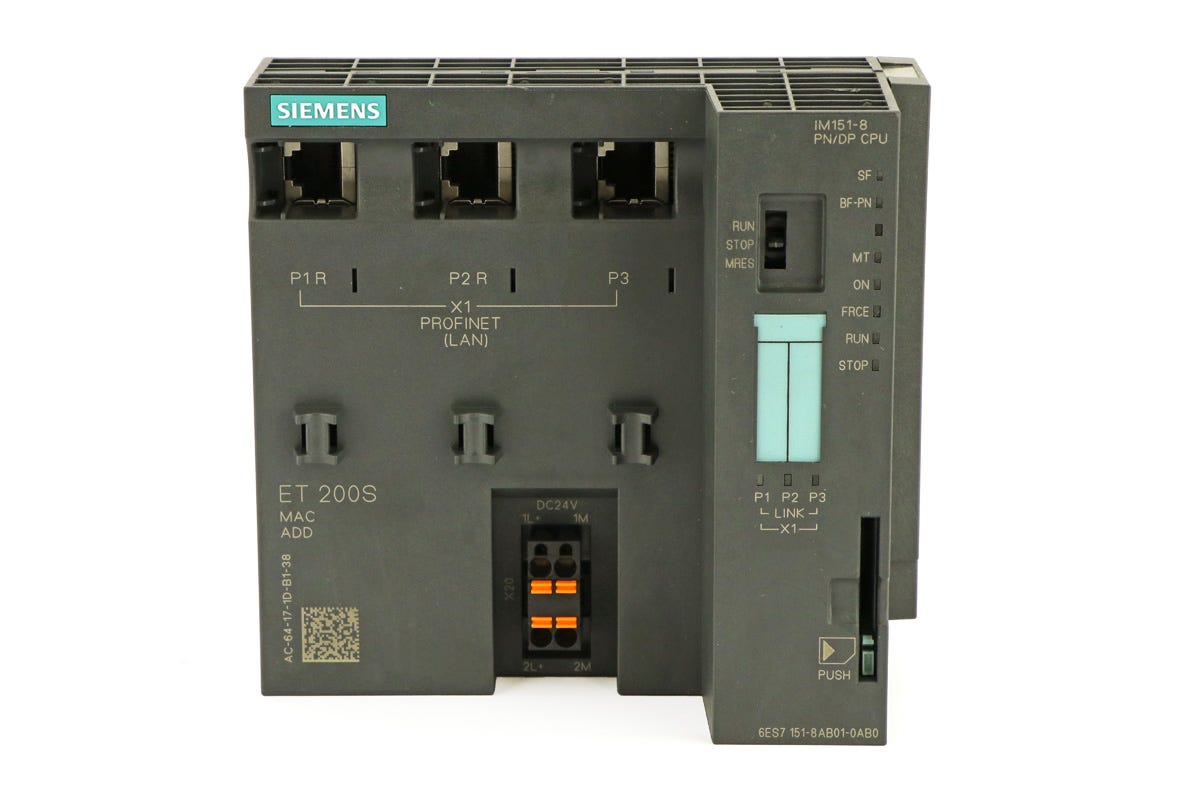 Siemens Distributed I/O Simatic ET200S 6ES7151-8AB01-0AB0
