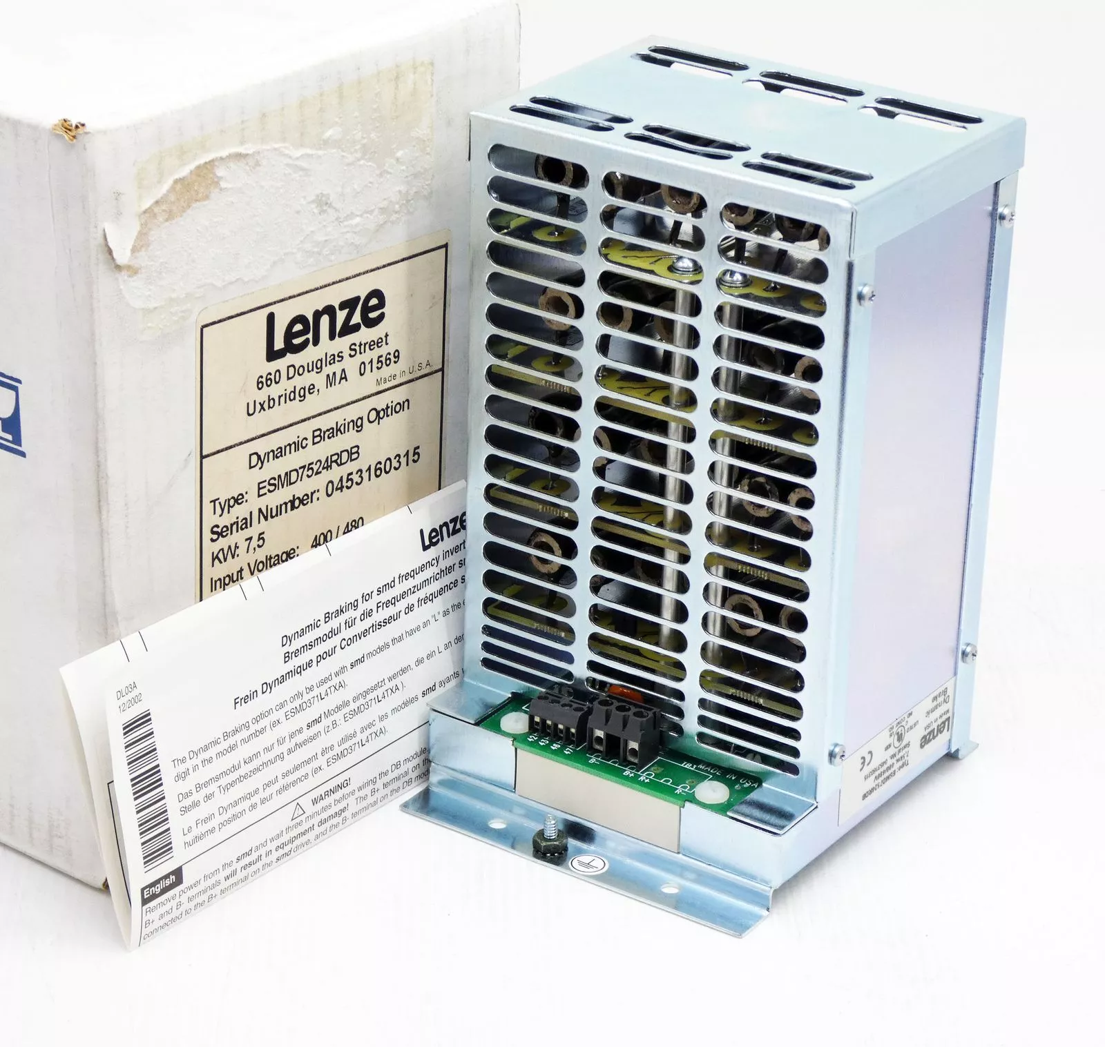 LENZE Inverters SMD ESMD7524RDB