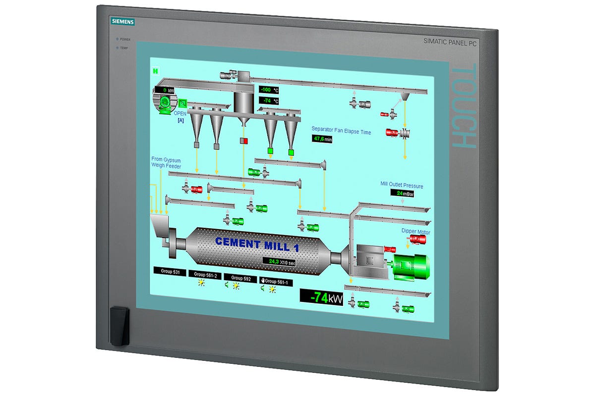 Siemens Simatic HMI  Simatic Panel PC  6AV7874-0DC20-1AC0