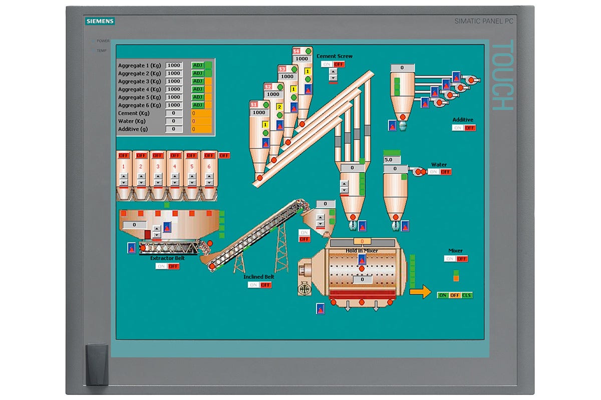 Siemens Simatic HMI  Simatic Panel PC 6AV7875-0EA20-1AC0