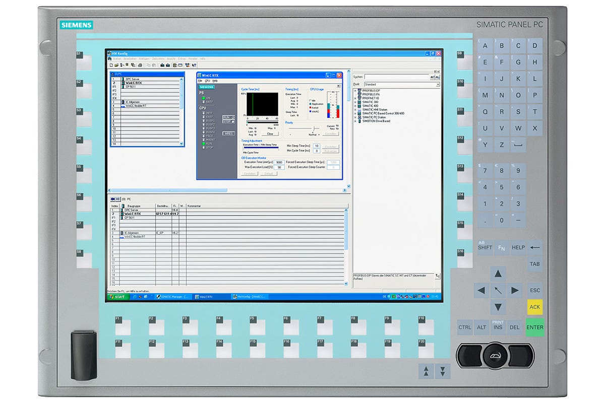 Siemens Simatic HMI  Simatic Panel PC 6AV7893-0BD10-1AE0