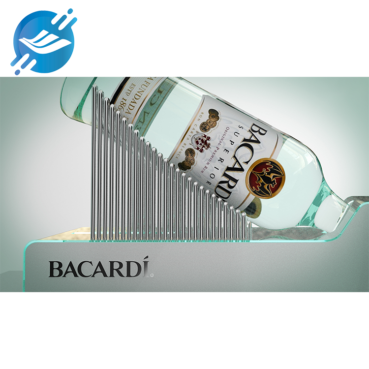 Premium Spirits Dual-Color Acrylic & Metal Bottle Display Stand | Youlian