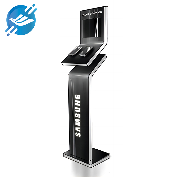 Custom smart floor-standing metal ATM display stand for supermarket | Youlian